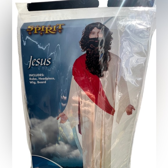 Spirit Halloween adult Jesus costume One size fits most NEW - Picture 1 of 7